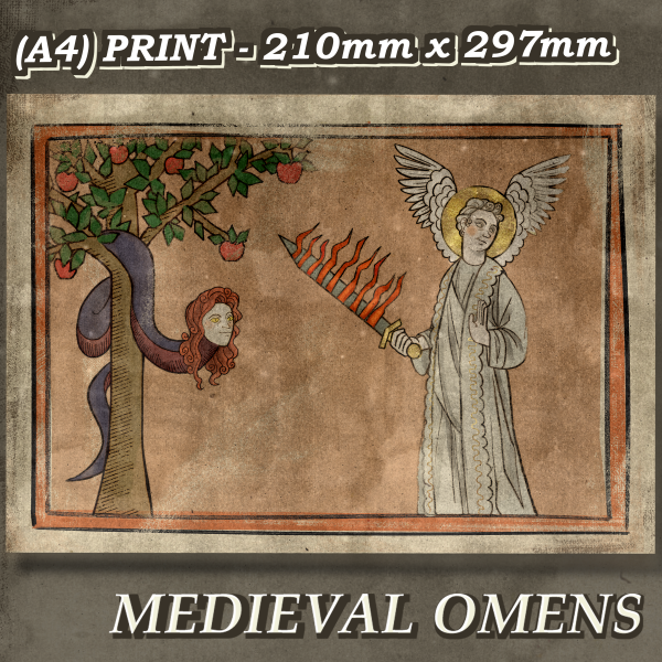 Medieval Omens - A4 print
