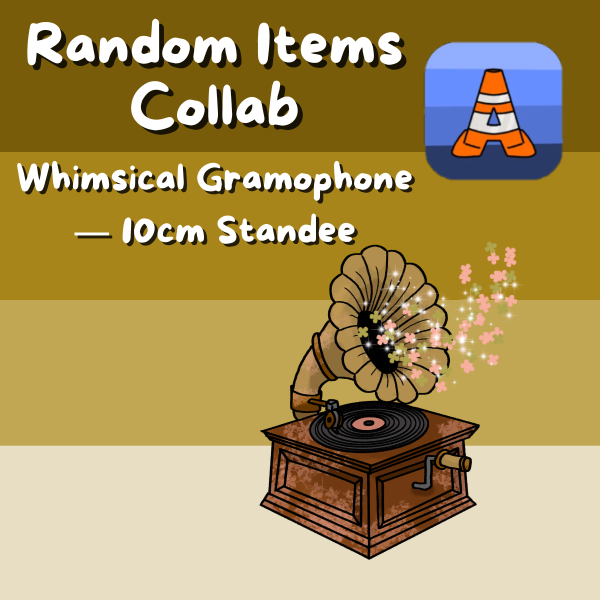 Standing Whimsical Gramophone - Random Collab
