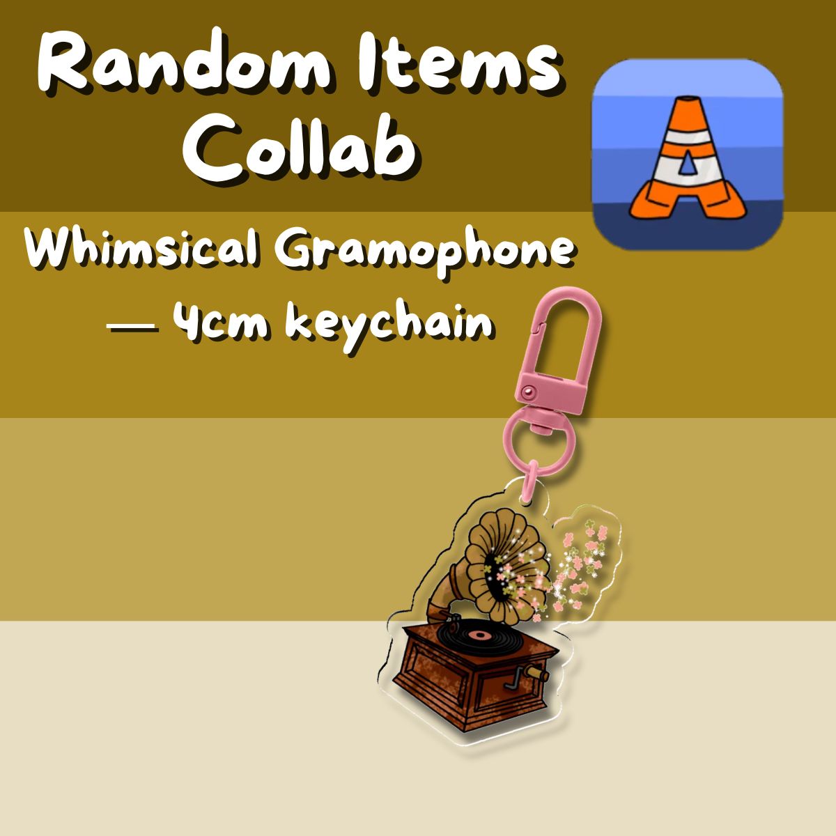 Small Whimsical Gramophone - Random Collab