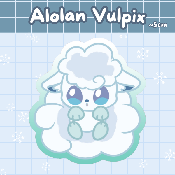 [Pokemon] Sticker - Alolan Vulpix