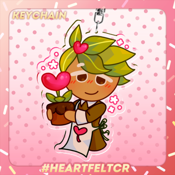 Herb cookie cookie keychain 💘