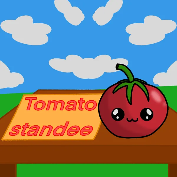 Standing Red Tomato - Random Collab