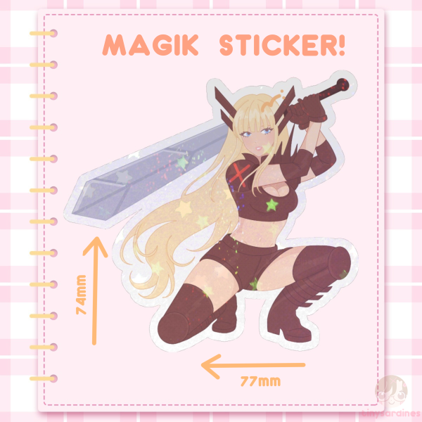 magik — marvel /xmen sticker!