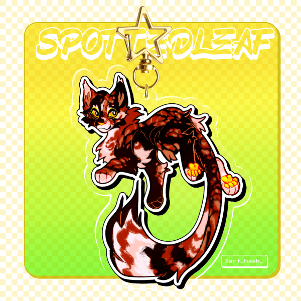 Spottedleaf | Clear Acrylic Keychains
