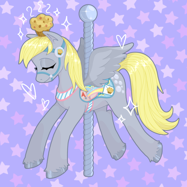 Ditzy Doo (Derpy Hooves) Keychain