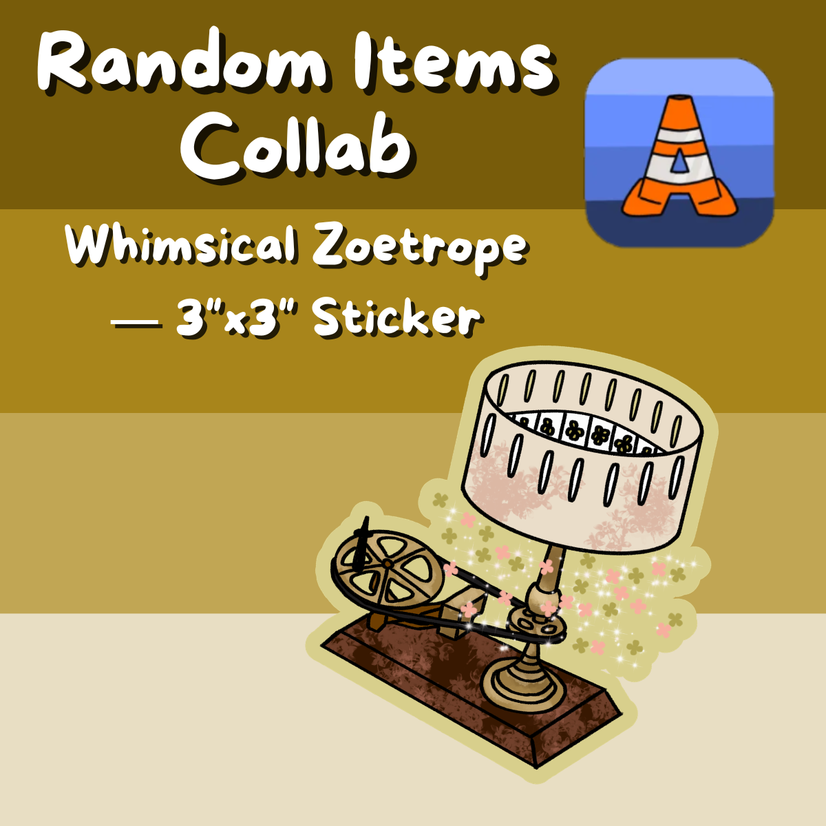 Sticky Whimsical Zoetrope - Random Collab