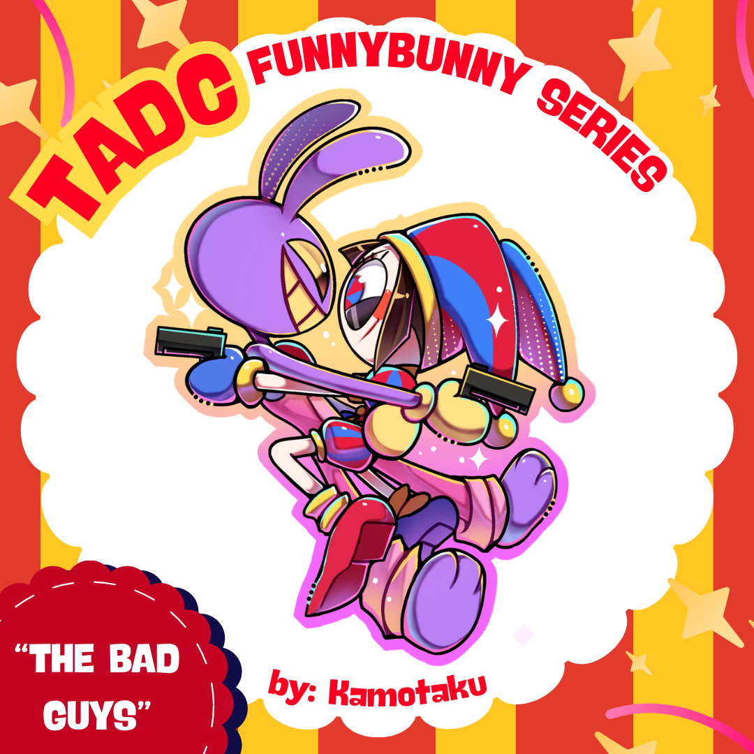 [Keychain] Funnybunny Series - 'The Bad Guys'