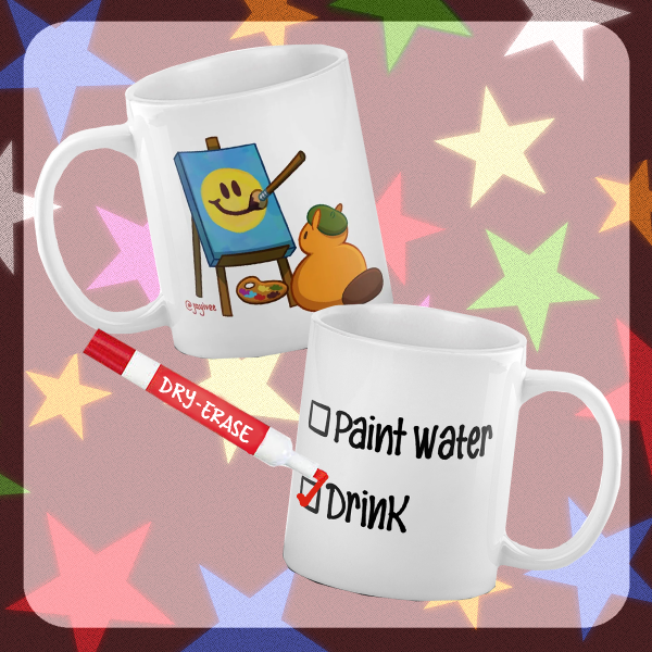 Paint Water/Drink Mug - Gwagwa Republic 