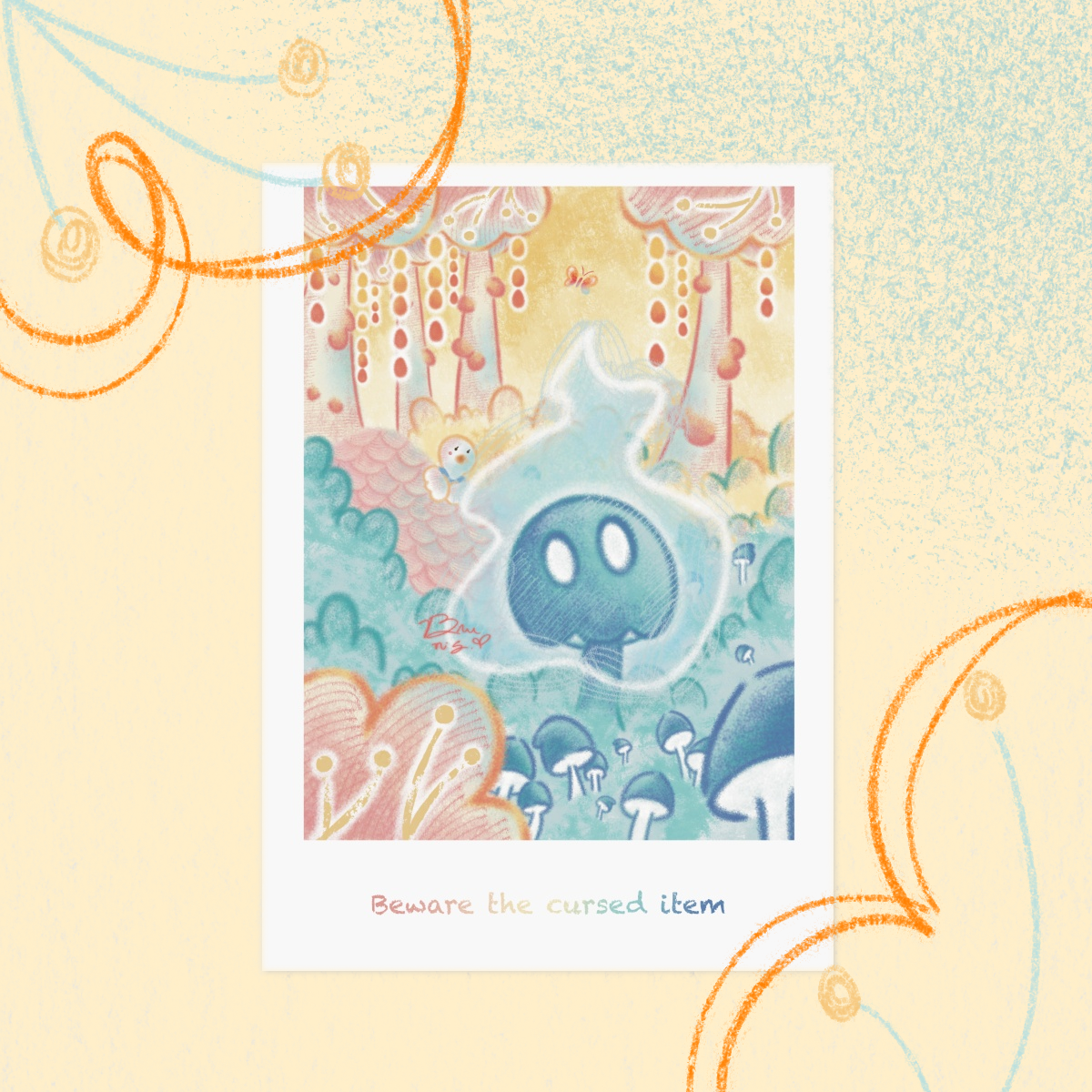 Beware the Cursed Item - [A5] Poster Print