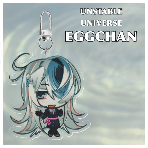 [UU] ; EGGCHAN Acrylic Keychain
