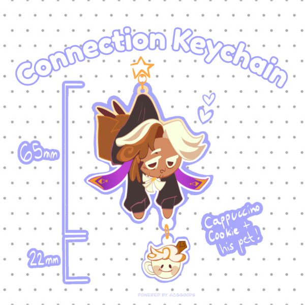 Cappuccino Connection Keychain (CROB)