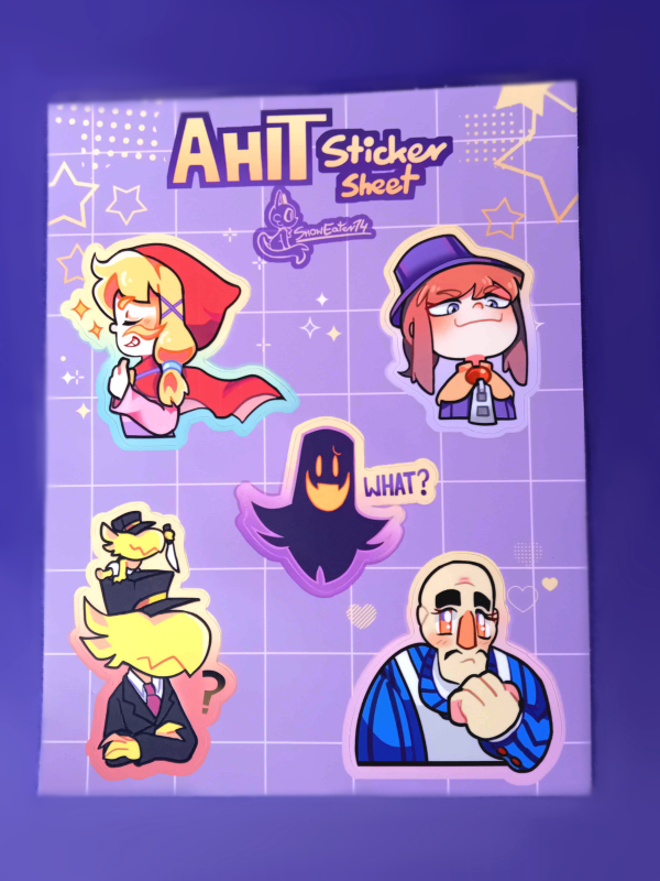 A Hat in Time sticker sheet