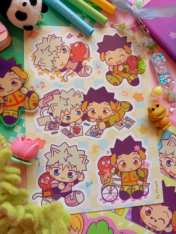 Hanta Ika! (Sticker sheet)