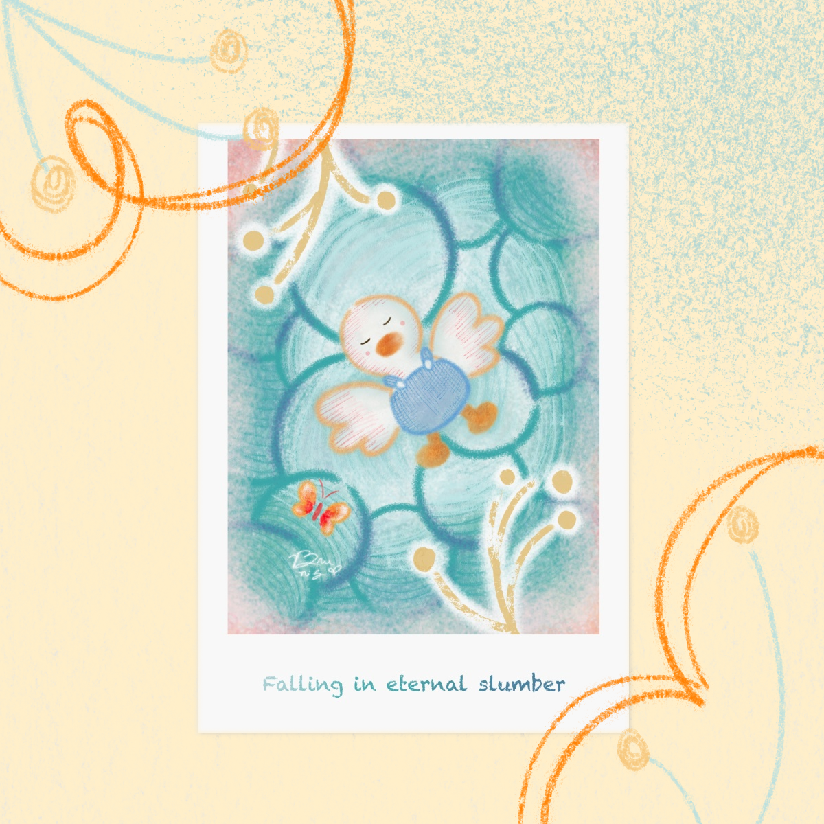 Falling in Eternal Slumber - [A5] Poster Print