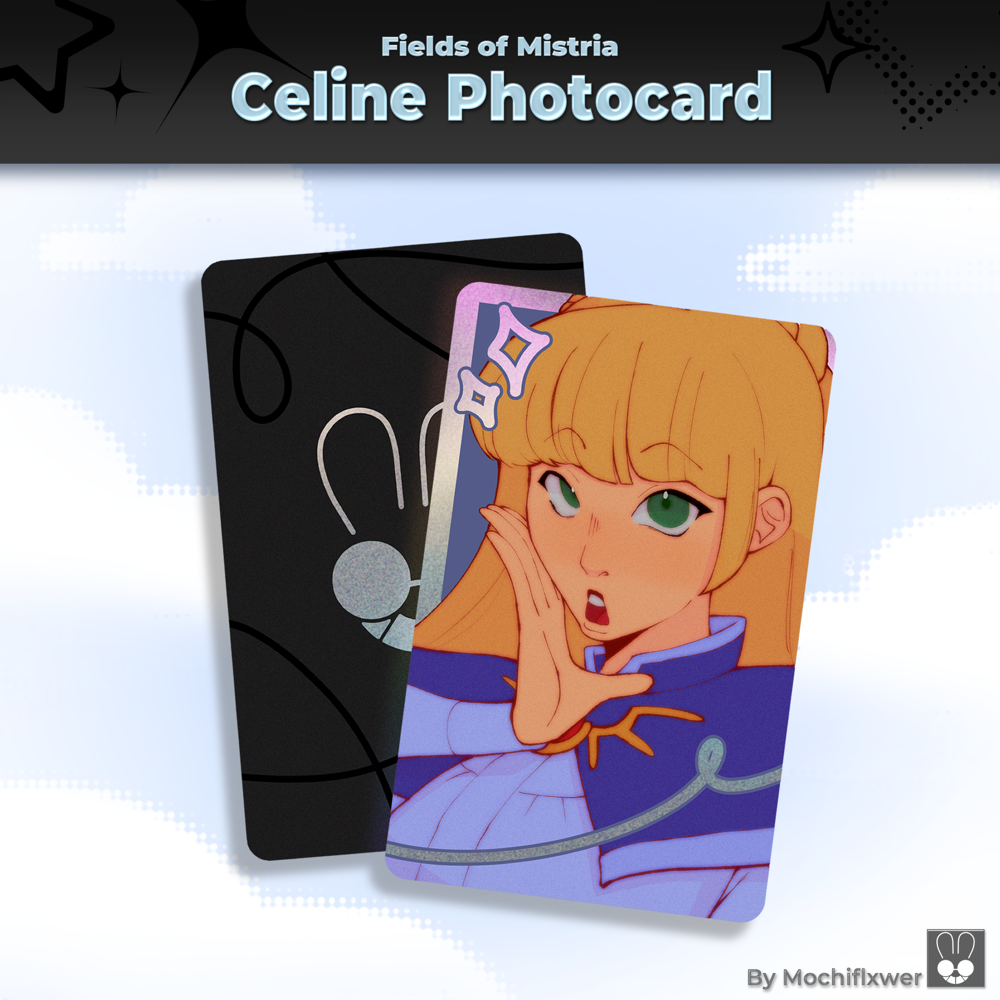Fields Of Mistria Celine Holographic Photocard (FoM)