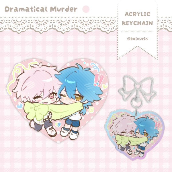 DMMD / Dramatical Murder | Clear & Aoba (Acrylic Keychain)