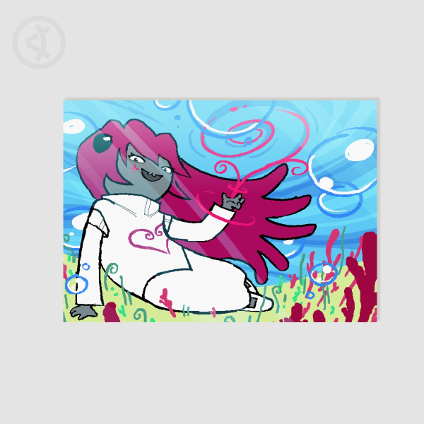 Homestuck - Ocean Stars Falling Art Print