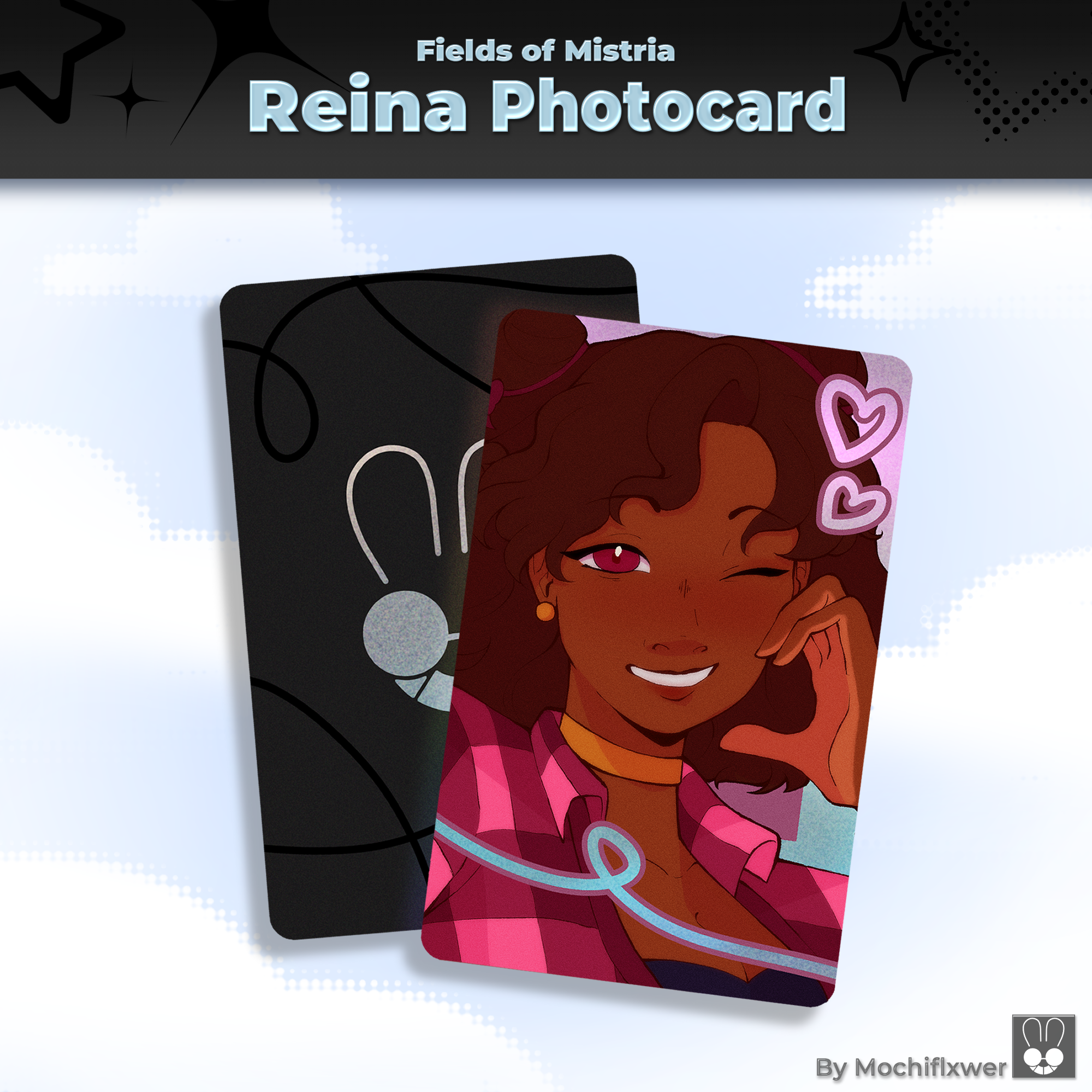 Fields Of Mistria Reina Holographic Photocard (FoM)
