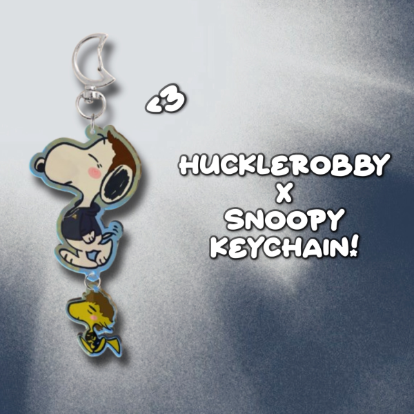 Hucklerobby X Snoopy Keychain