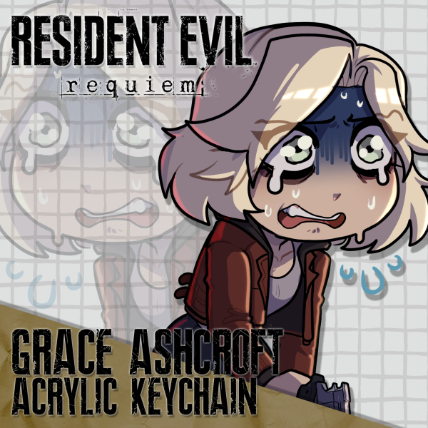Grace Ashcroft Acrylic Keychain