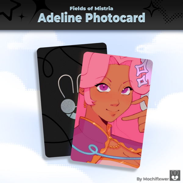 Fields Of Mistria Adeline Holographic Photocard (FoM)