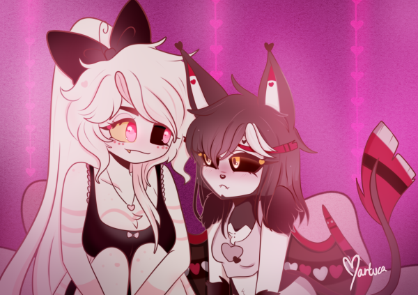 Female HuskerDust sleepover print