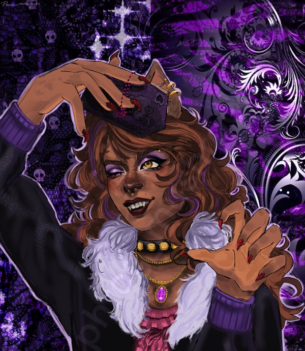 Clawdeen Wolf Print