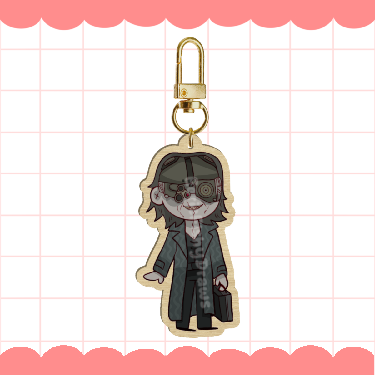 RE9 Victor Gideon Keychain