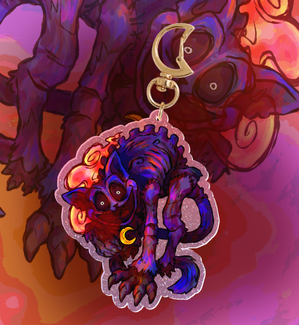 Poppy Playtime Catnap Acrylic Keychain