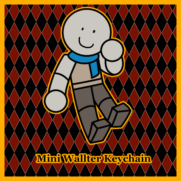 Mini Wallter Keychain