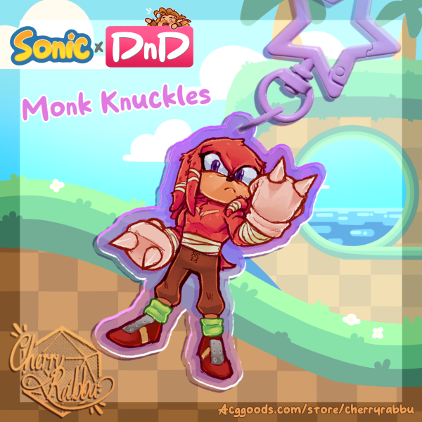 Monk Knuckles - TTRPG Sonic the Hedgehog