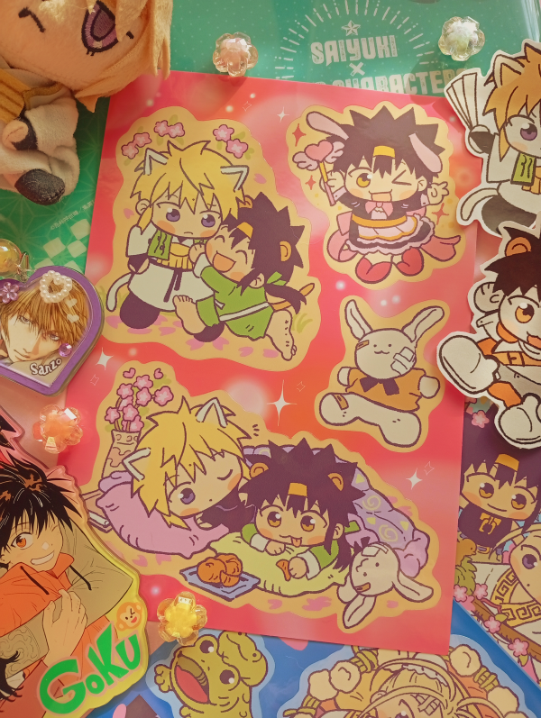 Monkey baby-baby! (Sticker sheet)