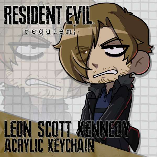 Leon S. Kennedy Acrylic Keychain