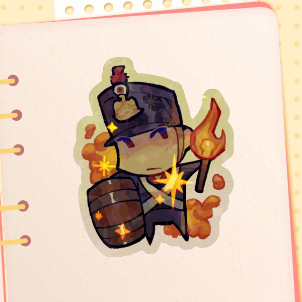  French Napoleonic War Soldier Sticker