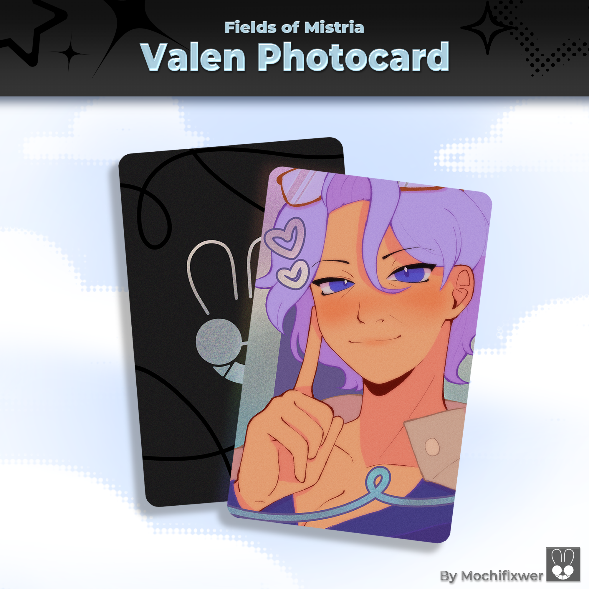 Fields Of Mistria Valen Holographic Photocard (FoM)