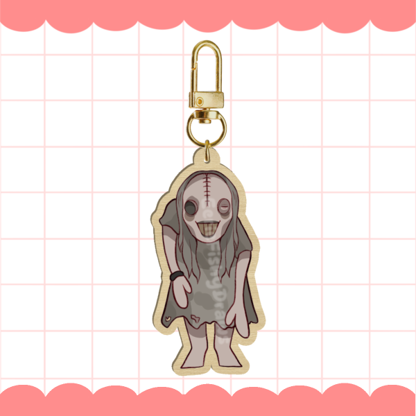 RE9 Monster Lady Keychain