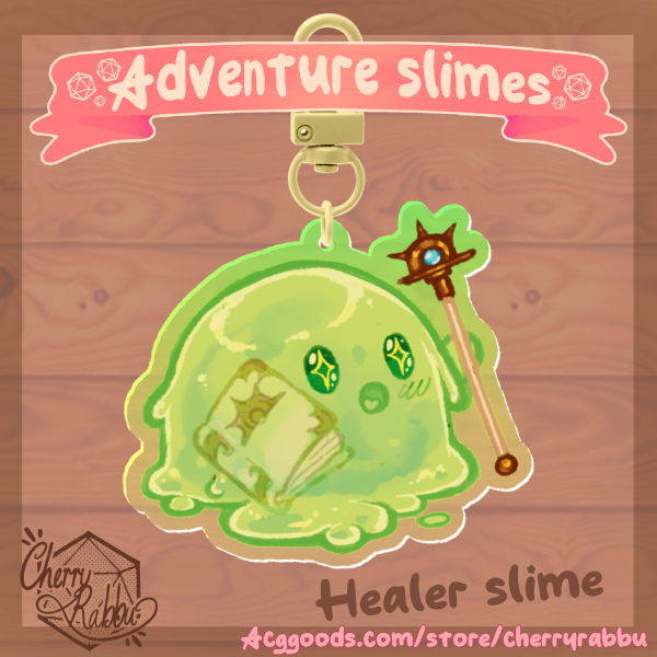 Healer Slime - Adventure Slimes