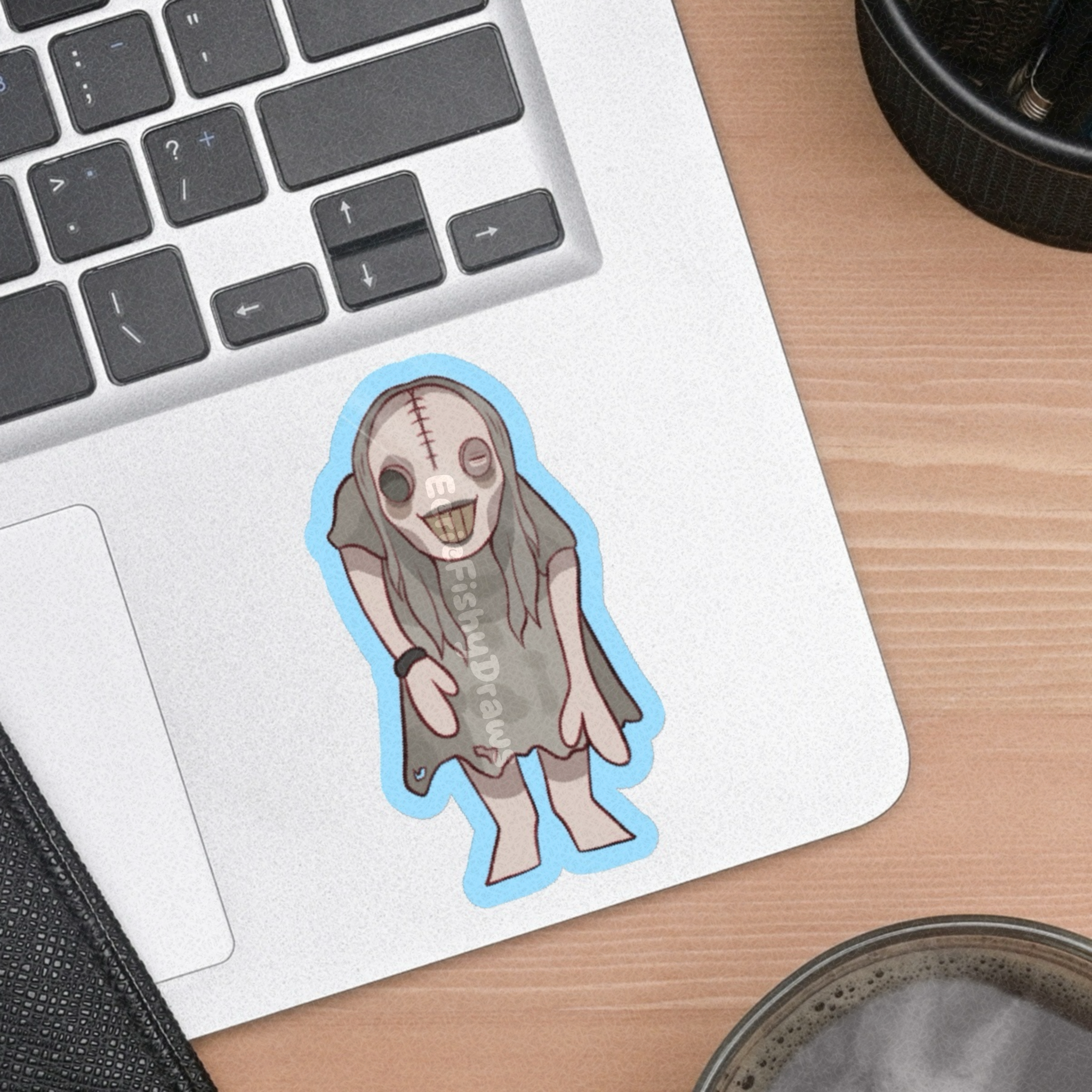 RE9 Monster Lady Sticker