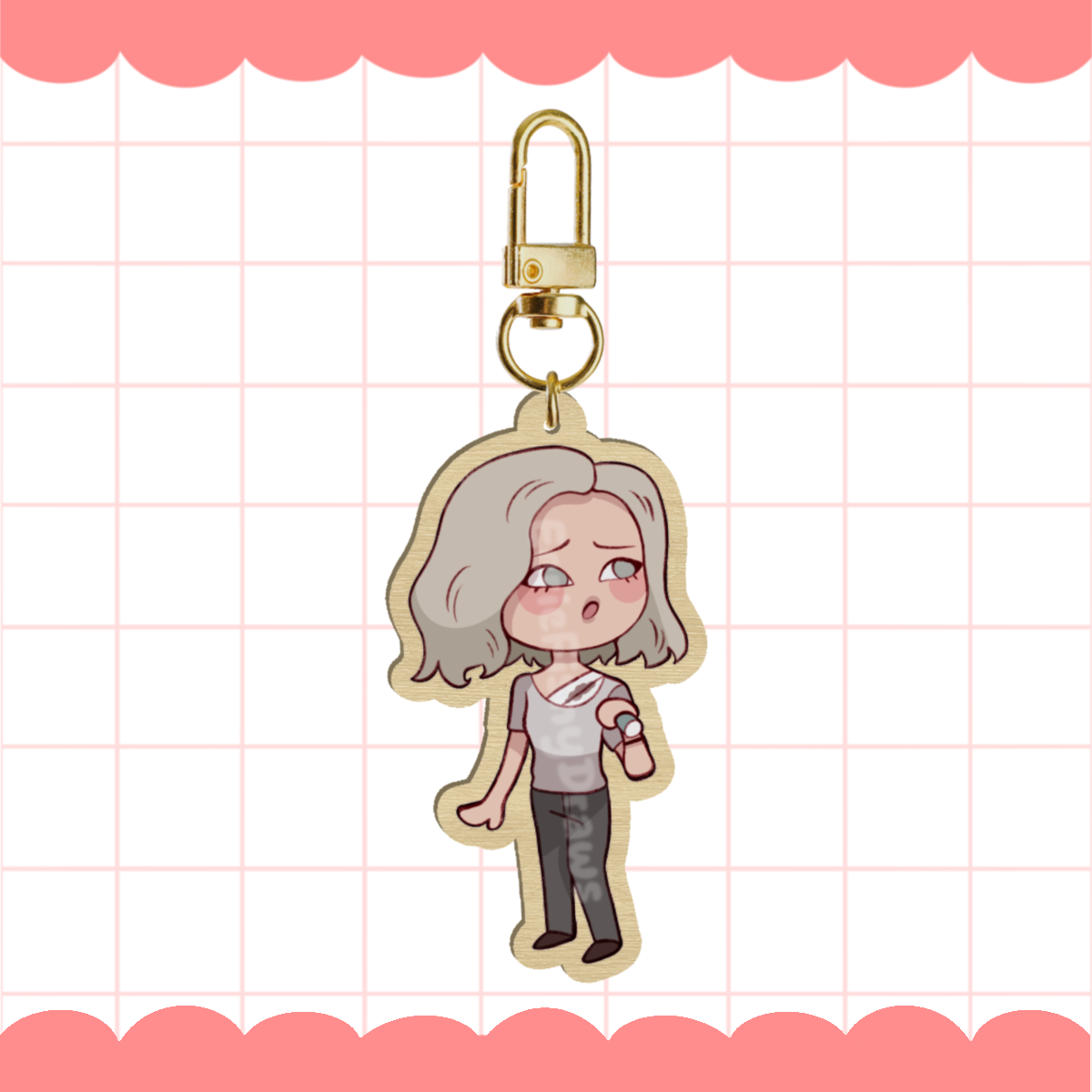 RE9 Grace Keychain