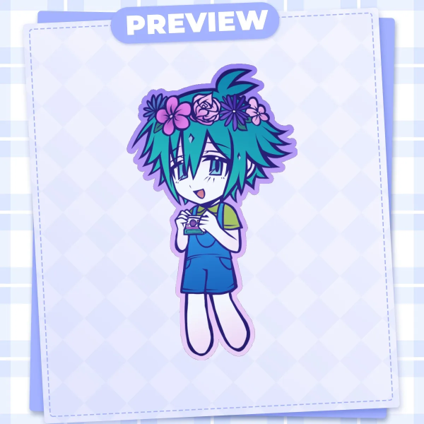 Headspace OMORI Basil Sticker