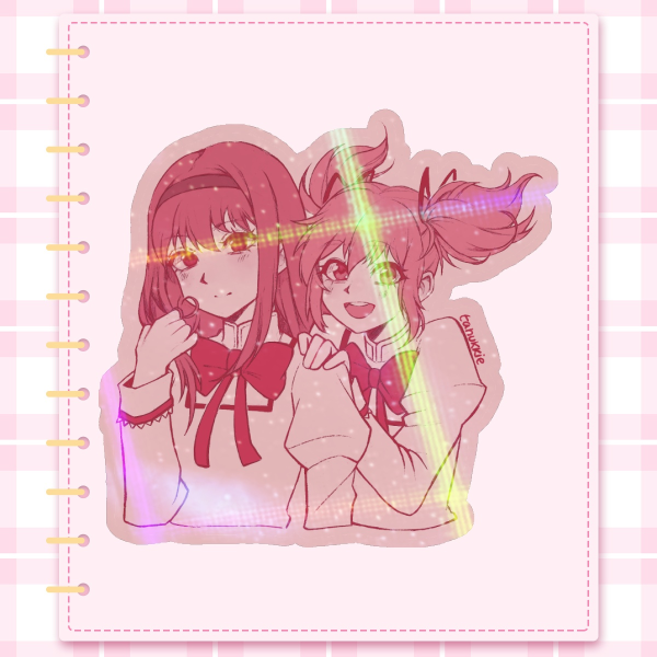 [PMMM] MadoHomu Sticker ☆