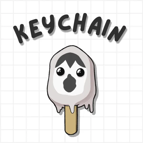 Kate the Chaser CreepyPopsicle Keychain