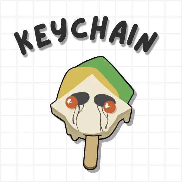 BEN DROWNED CreepyPopsicle Keychain