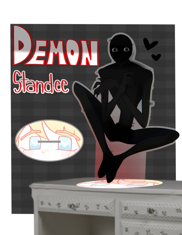 Demon standee!