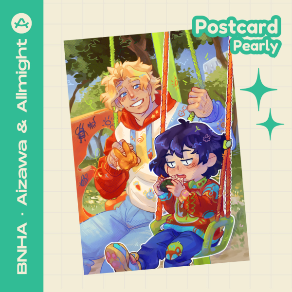 "Babysitting Heroes" Postcard