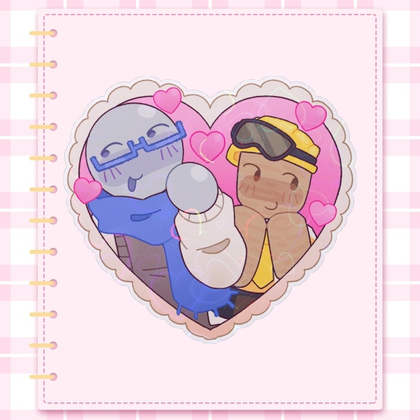 Wallter + Mannequin Mark [ Regretevator ] | Sticker