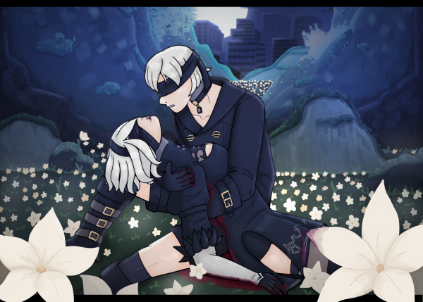 Nier Automata - sweet dr[E]ams Print