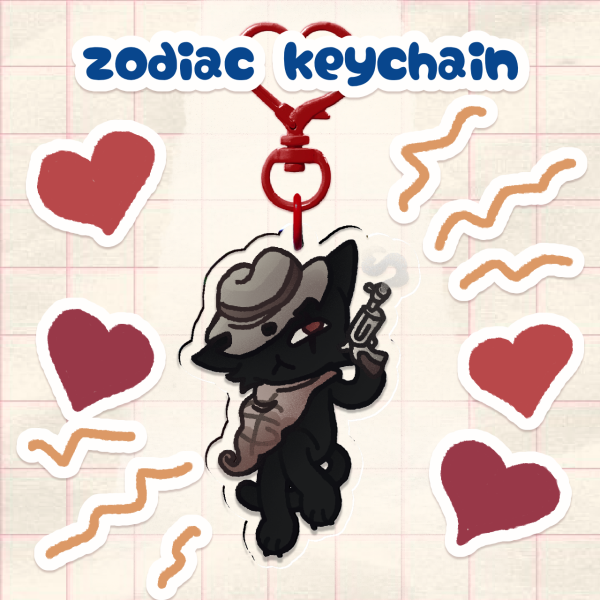 Zodiac Keychain