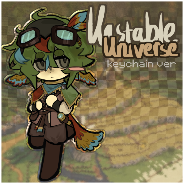 uu parrotx2 keychain