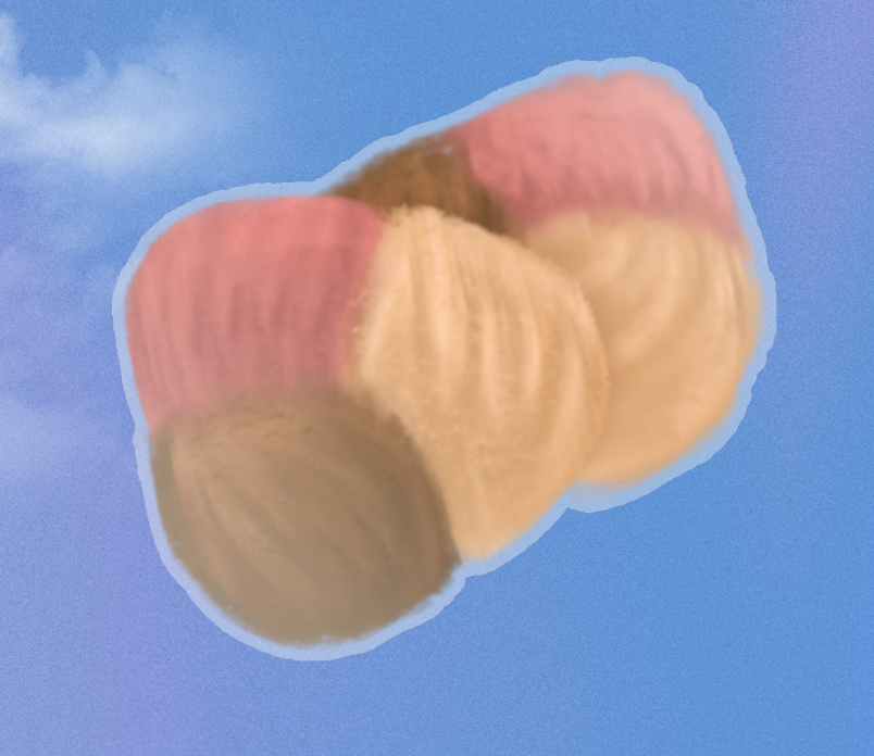 Neapolitan Cookie Sticker